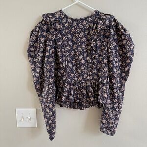 Karlie Floral Top, Size Medium